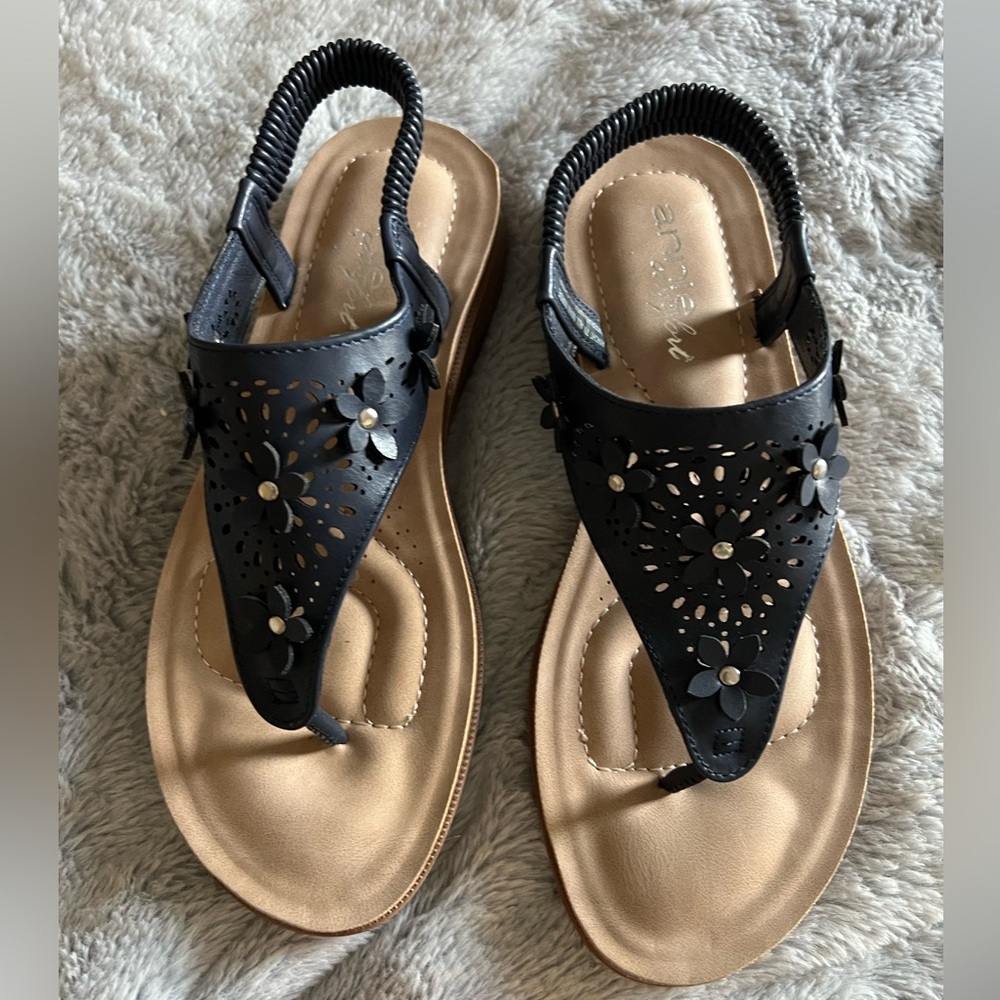 Sandal/ navy blue new